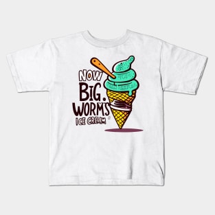 Big Worm's Ice Cream Kids T-Shirt